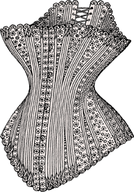 Korsett 1880