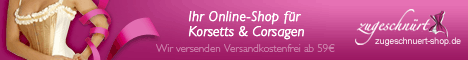 zugeschnuert-shop - Korsetts und Corsagen, Nylons, Str�mpfen und vieles mehr